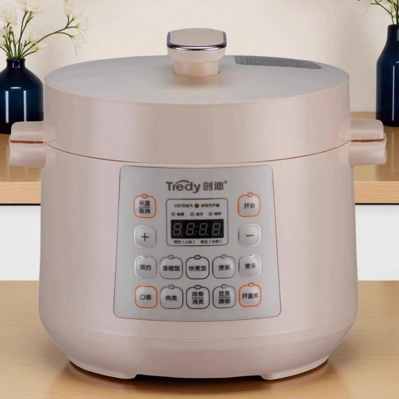 Smart Instant Pressure Cooker - Elektrischer Schnellkochtopf mit Smart-Steuerung, Verzögerungstimer, Warmhaltefunktion,