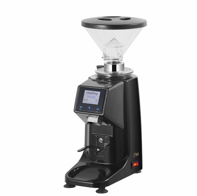 Coffee Bean Grinder Electric - Professionelle Italienische Elektrische Espresso-Kaffeemühle aus Edelstahl