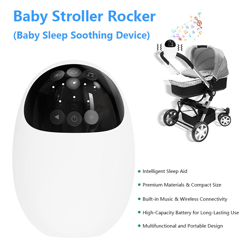 Home Appliances - Tragbarer Outdoor-Babywipper mit Nachtlicht, Bluetooth-Lautsprecher, weißem