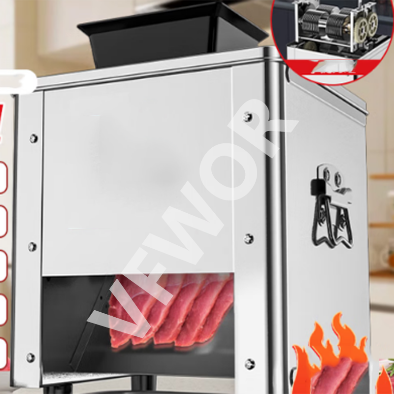 Automatic Meat Slicer Home - Neuer Kleiner Kommerzieller Automatischer Tragbarer Frischfleisch-,