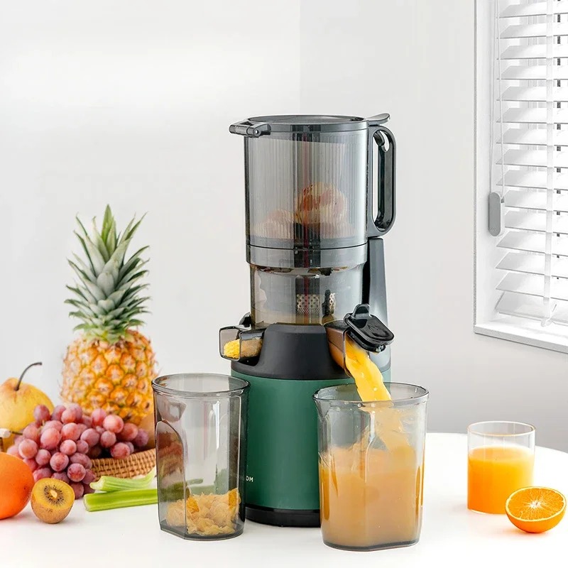 Electric Slow Juicer Cold Press - 220 V langsamer Entsafter, Kaltpress-Extraktor, filterfrei,