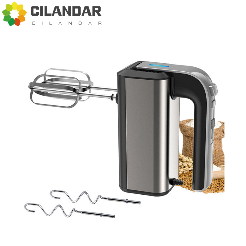Immersion Hand Blender Set - Elektrischer Handmixer aus Edelstahl, Mini Multifunktionsmixer