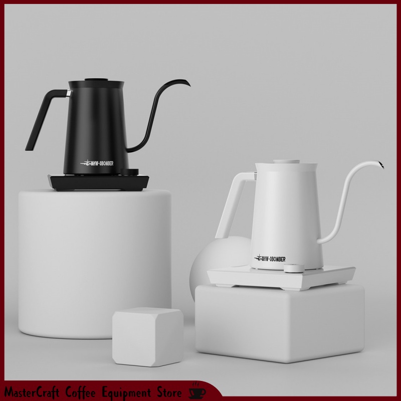 Electric Kettle Temperature Control - MHW-3BOMBER Elektrische Temperaturgesteuerte Schwanenhals-Kaffeekanne für den