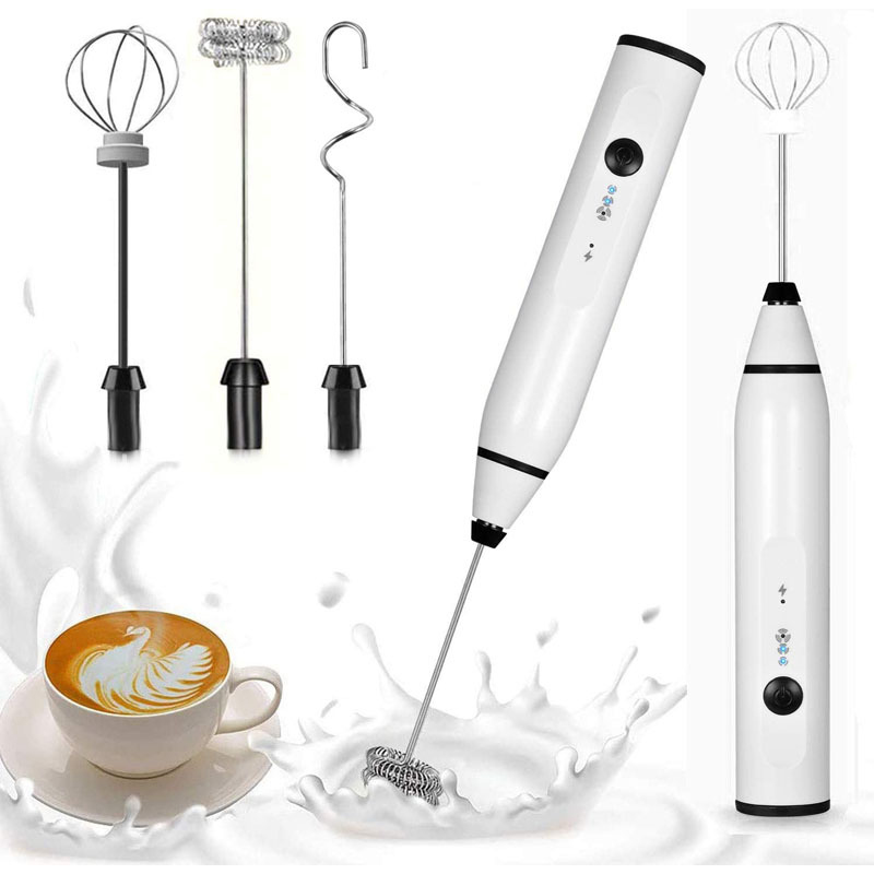 Portable Blender Usb Rechargeable - Mini elektrischer Handmilchaufschäumer, elektrischer Mixer mit