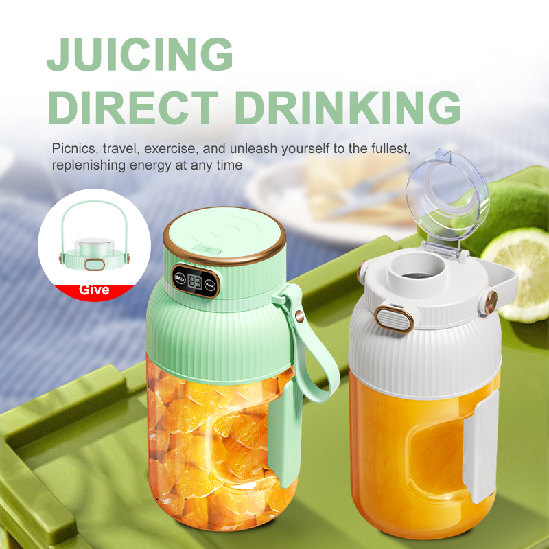 Immersion Hand Blender Set - 1000ML Tragbare Entsafter Mixer Obst Entsafter