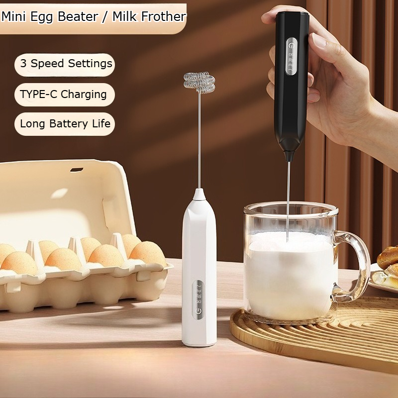 Electric Milk Frother Handheld - Neuer Handgehaltener Elektrischer Milchaufschäumer Automatischer Schaumerzeuger