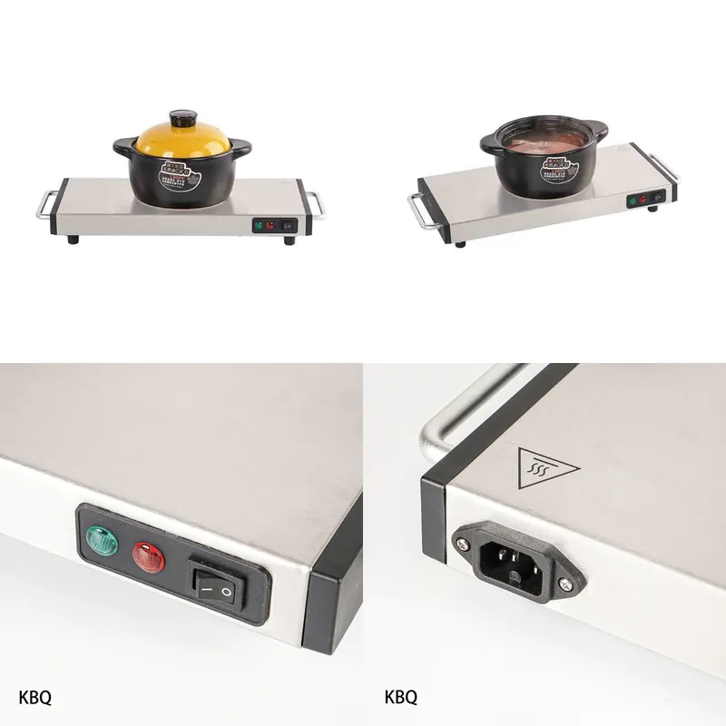 Small Appliances - KW-2041 Elektrische Isolierplatte aus Edelstahl für