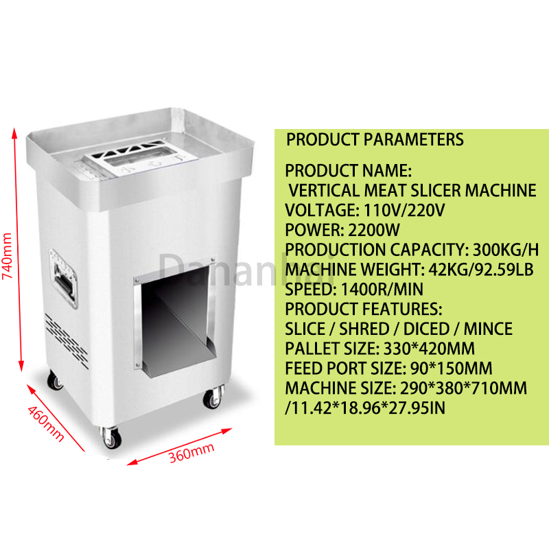 Vollautomatischer Fleischschne – Automatic Meat Slicer Home Bewertung und Preis