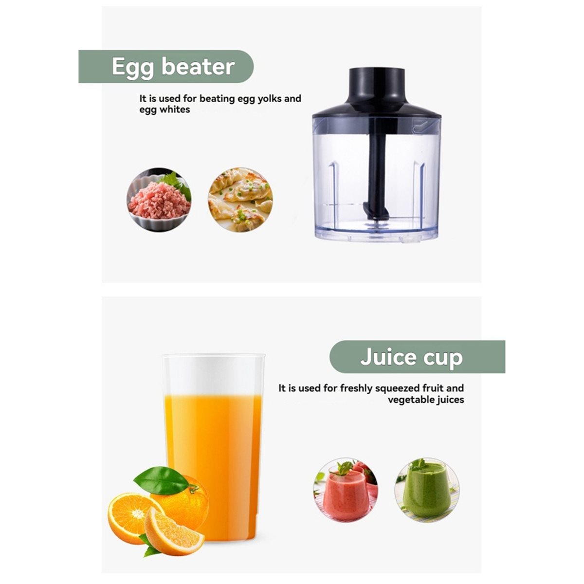 wilwill Elektrischer Stabmixer – Immersion Hand Blender Set Bewertung und Preis