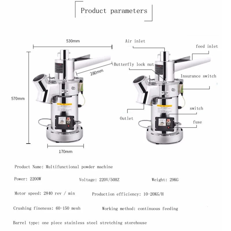 Elektrische Kaffeemühle Multif – Coffee Bean Grinder Electric Bewertung und Preis