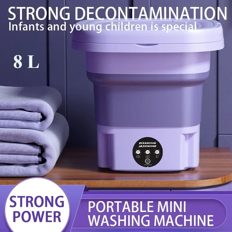 2025 Tragbare Mini-Faltwaschma – Small Appliances Bewertung und Preis