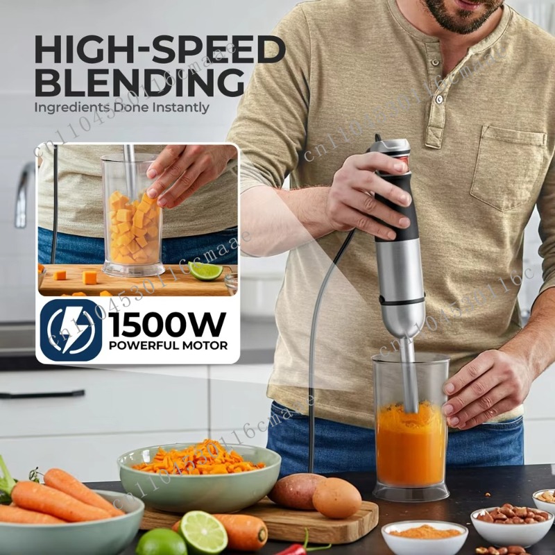 6-in-1 1200W Leistungsstarkes  – Immersion Hand Blender Set Bewertung und Preis