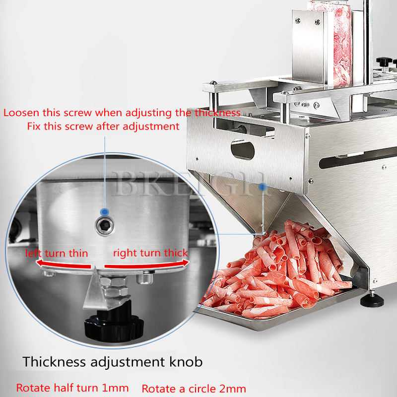 Vollautomatischer Fleischschne – Automatic Meat Slicer Home Bewertung und Preis