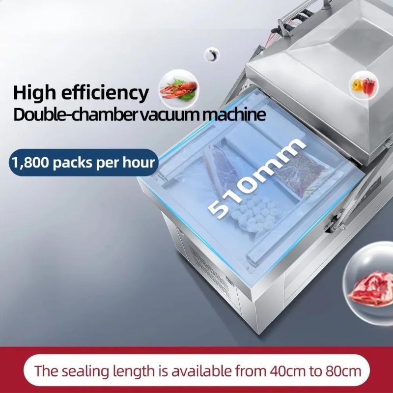 Doppelkammer-Vakuumiergerät Gr – Food Vacuum Sealer Machine Bewertung und Preis