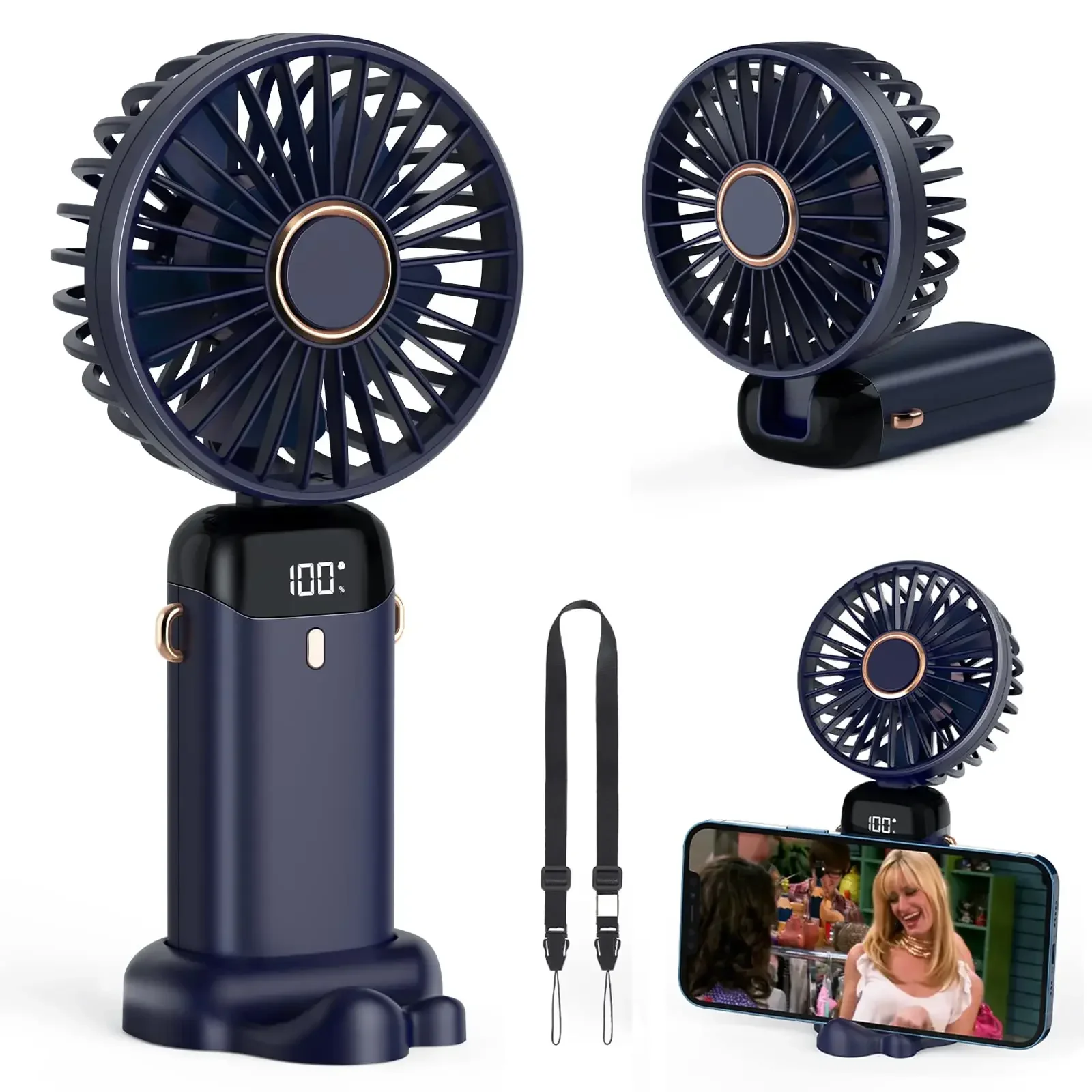 5000 mAh Handheld Mini Fan Wir – Portable Blender Usb Rechargeable Bewertung und Preis