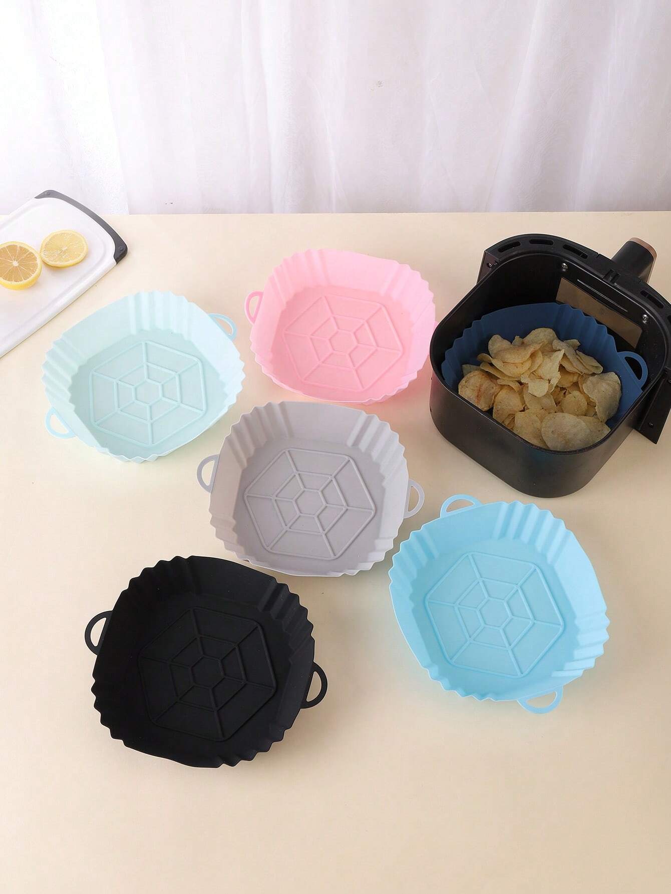 1 Stück Silikon-Topf für Heißl – Air Fryer Silicone Pot Liner Bewertung und Preis