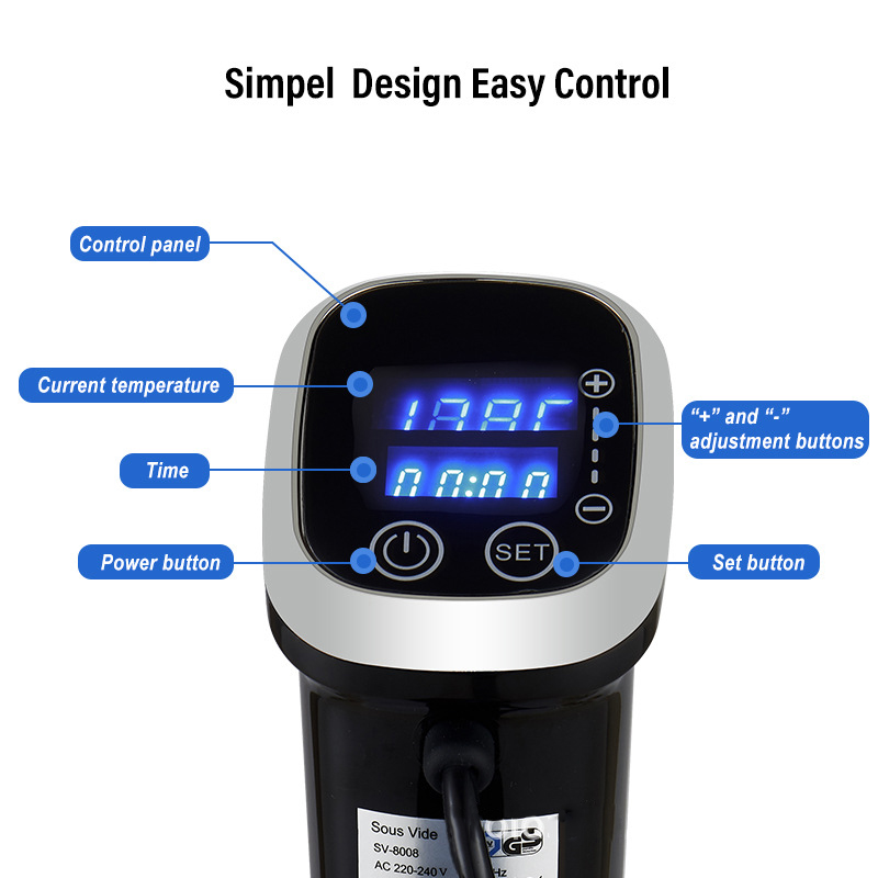 Wasserdichter Sous Vide Präzis – Digital Sous Vide Precision Cooker Bewertung und Preis