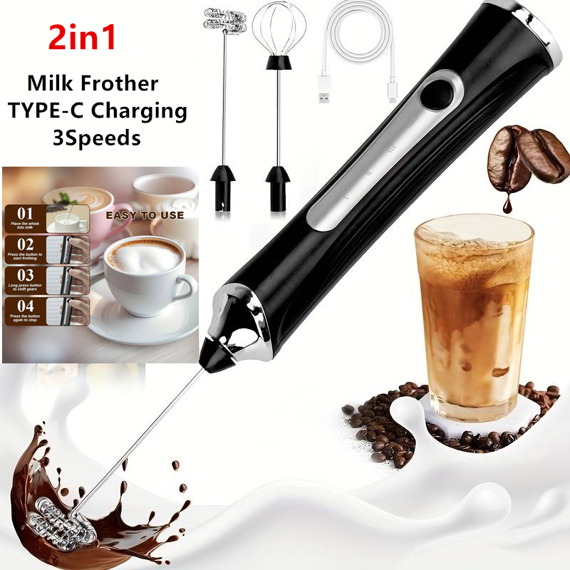Kabelloser elektrischer Milcha – Electric Milk Frother Handheld Bewertung und Preis