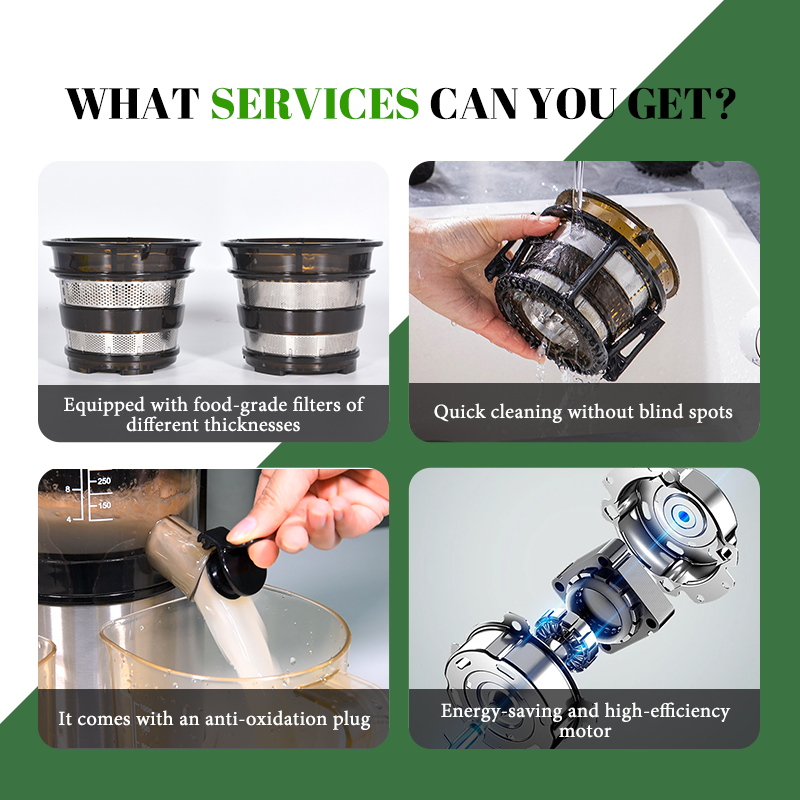 Automatische Entsafter-Maschin – Electric Slow Juicer Cold Press Bewertung und Preis