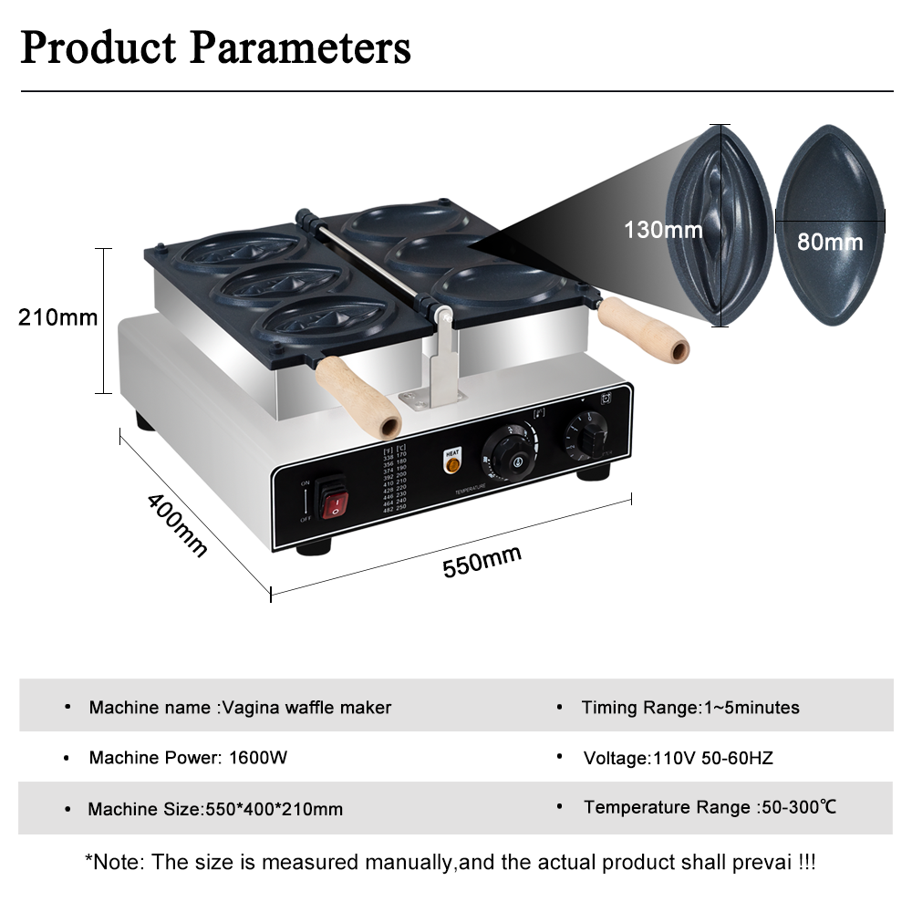 220V Kommerzieller Snack-Food- – Mini Waffle Maker Machine Bewertung und Preis