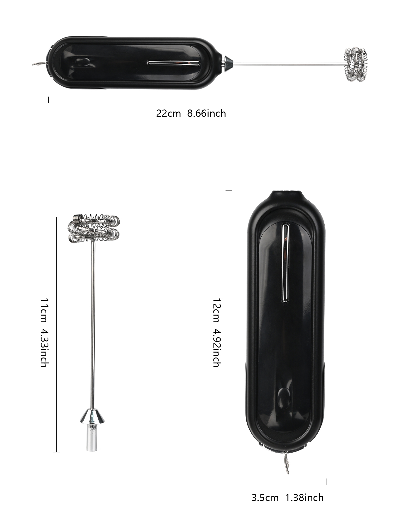 Neuer hochwertiger elektrische – Electric Milk Frother Handheld Bewertung und Preis